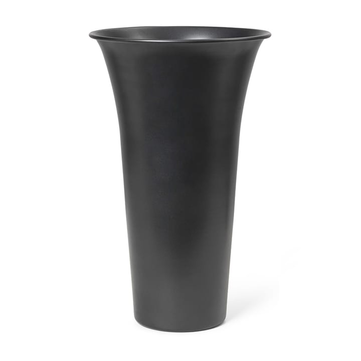 Spun Alu vase Ø21,3x41,9 cm - Blackened aluminium - Ferm LIVING