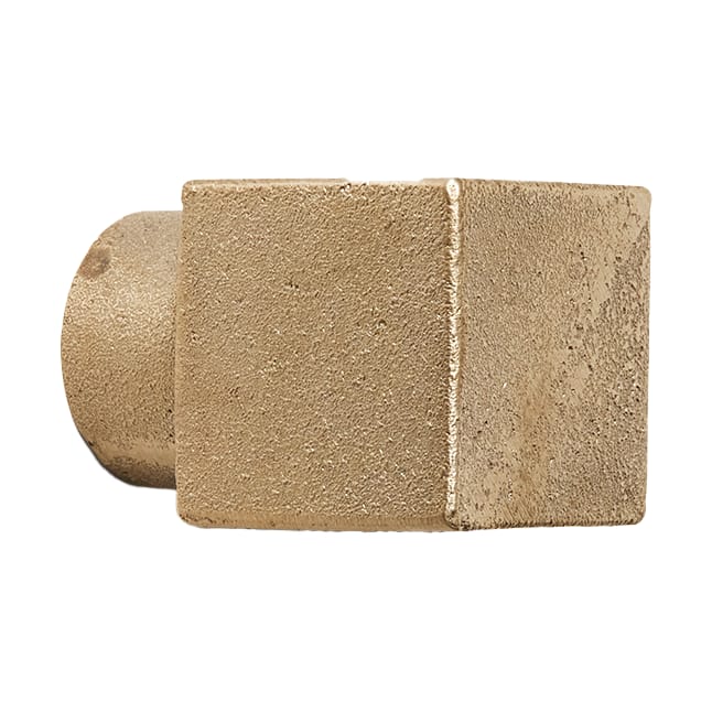 Square krog small, Casted brass Ferm Living