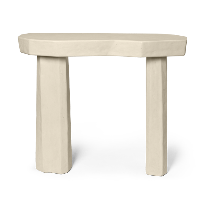 Staffa console table aflastningsbord 33,4x100,8x85 cm - Ivory - ferm LIVING