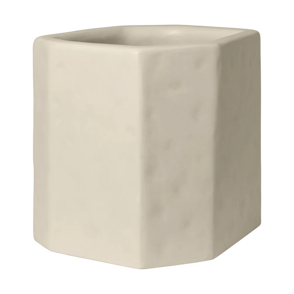Staffa krukke, Ivory, 35x33x36 cm Ferm Living