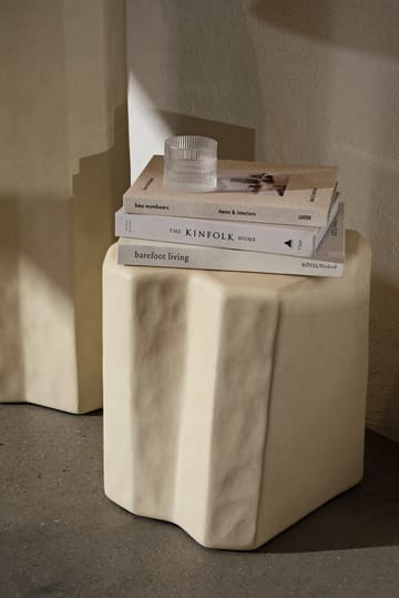 Staffa skammel - Ivory - Ferm Living