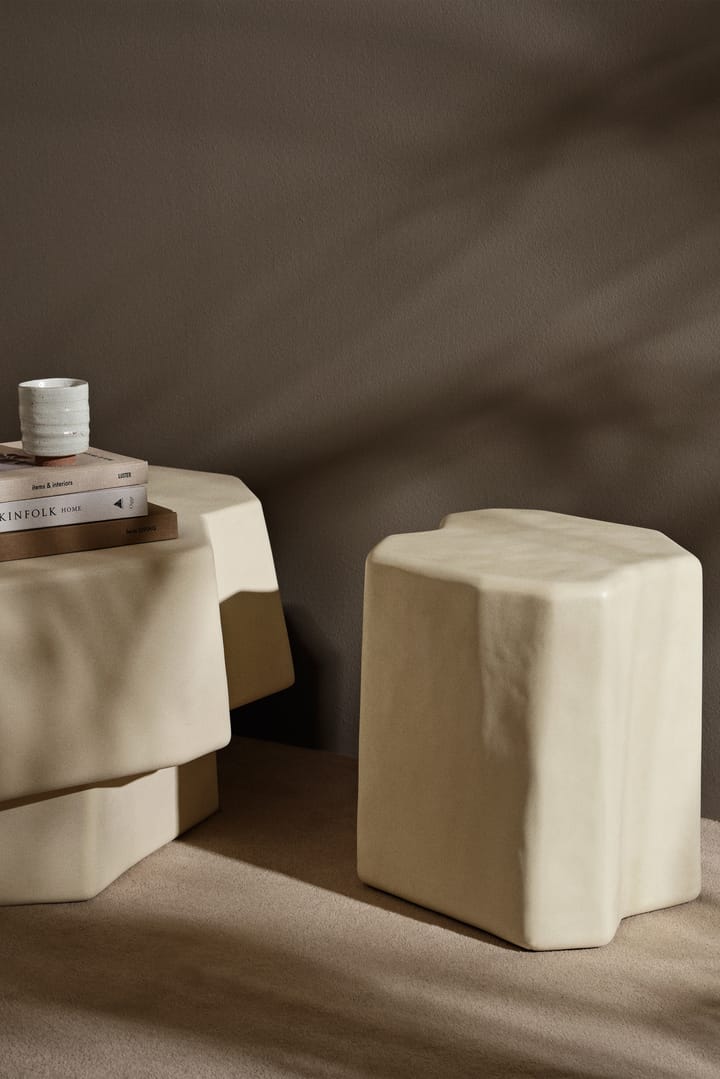 Staffa skammel - Ivory - ferm LIVING