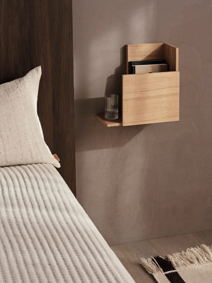 Stagger hylde square, Oiled Oak Ferm Living