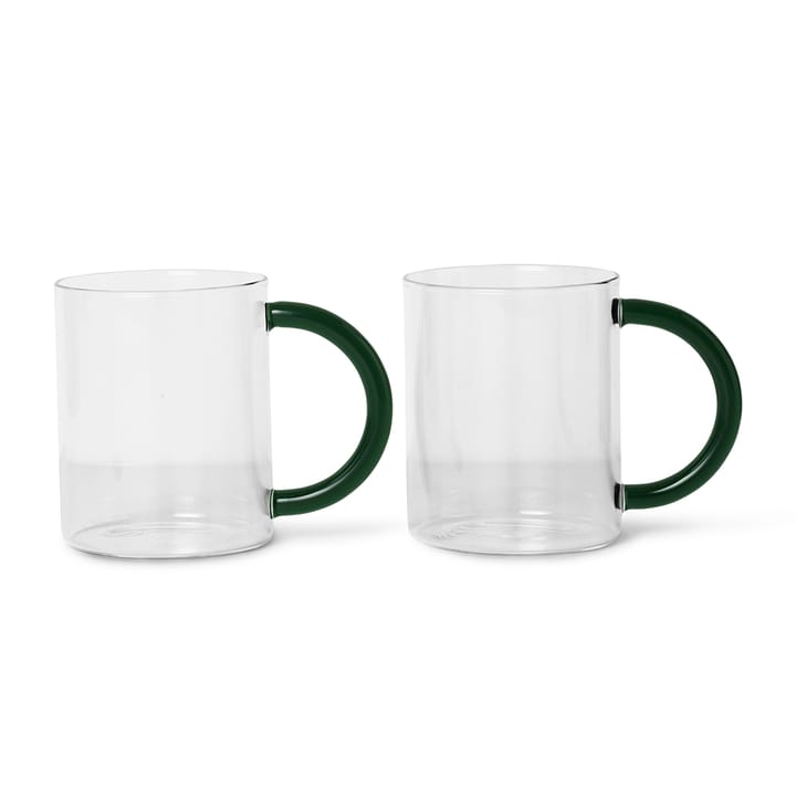 Still krus 2-pakke - Klar - Ferm Living