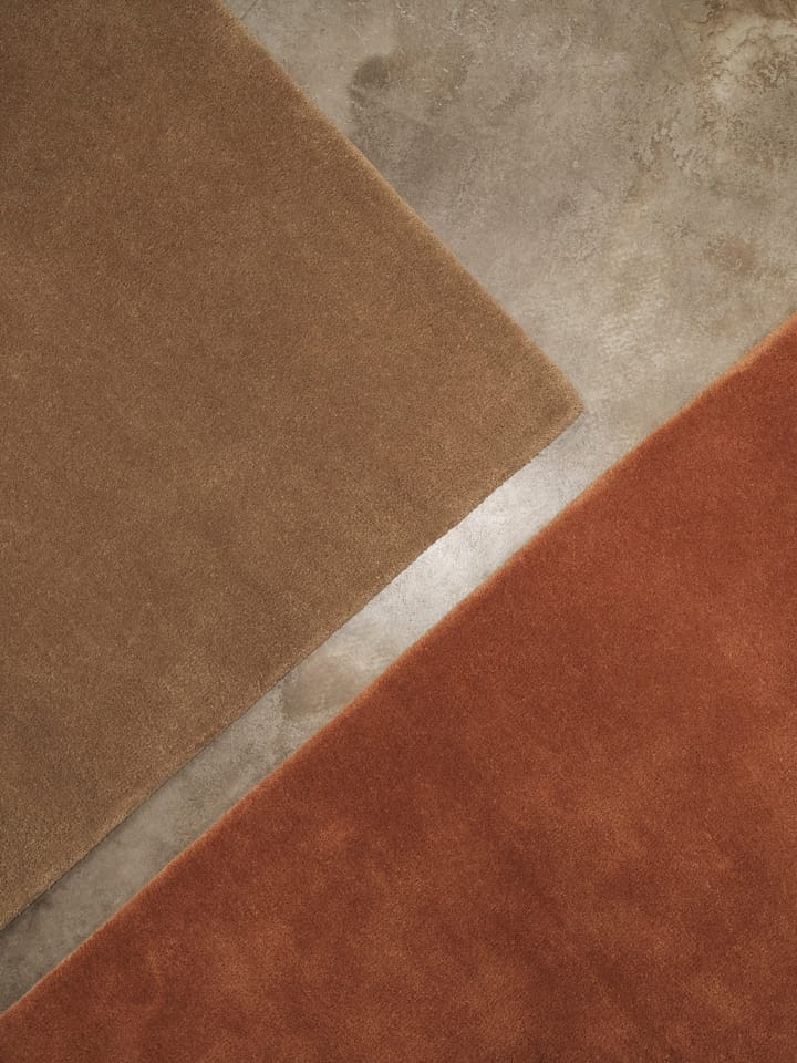 Stille tuftet tæppe, Red brown, 140x200 cm Ferm Living