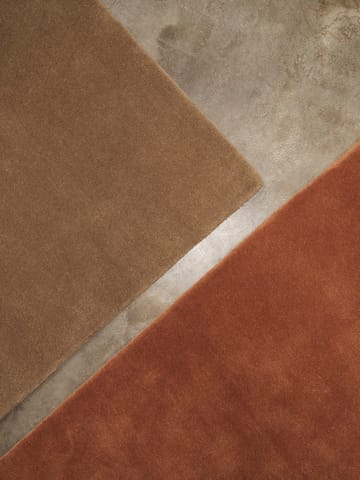Stille tuftet tæppe - Red brown, 200x300 cm - Ferm Living