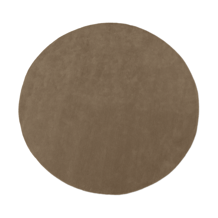 Stille tuftet tæppe rund - Ash Brown �Ø240 cm - Ferm LIVING