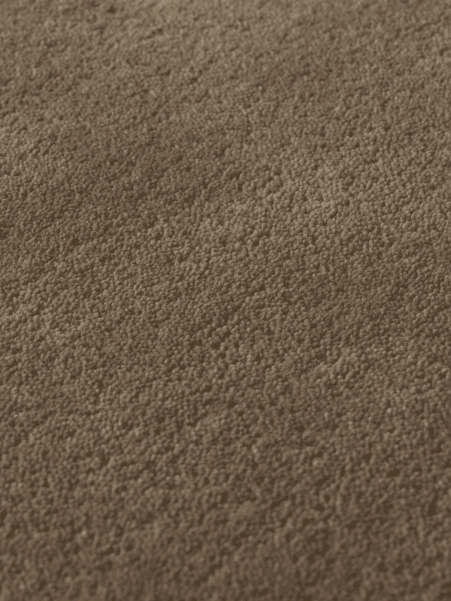 Stille tuftet tæppe rund, Ash Brown Ø240 cm Ferm Living