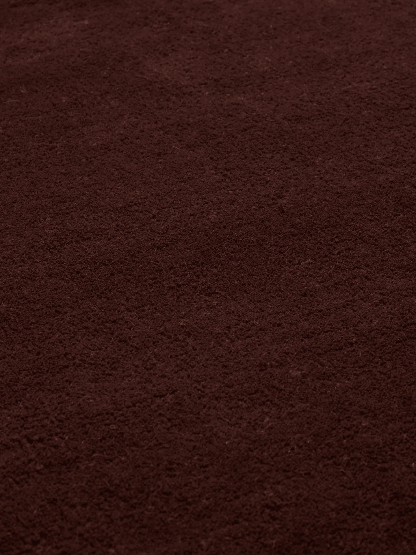 Stille tuftet tæppe rund, Dark pecan, Ø240 cm Ferm Living