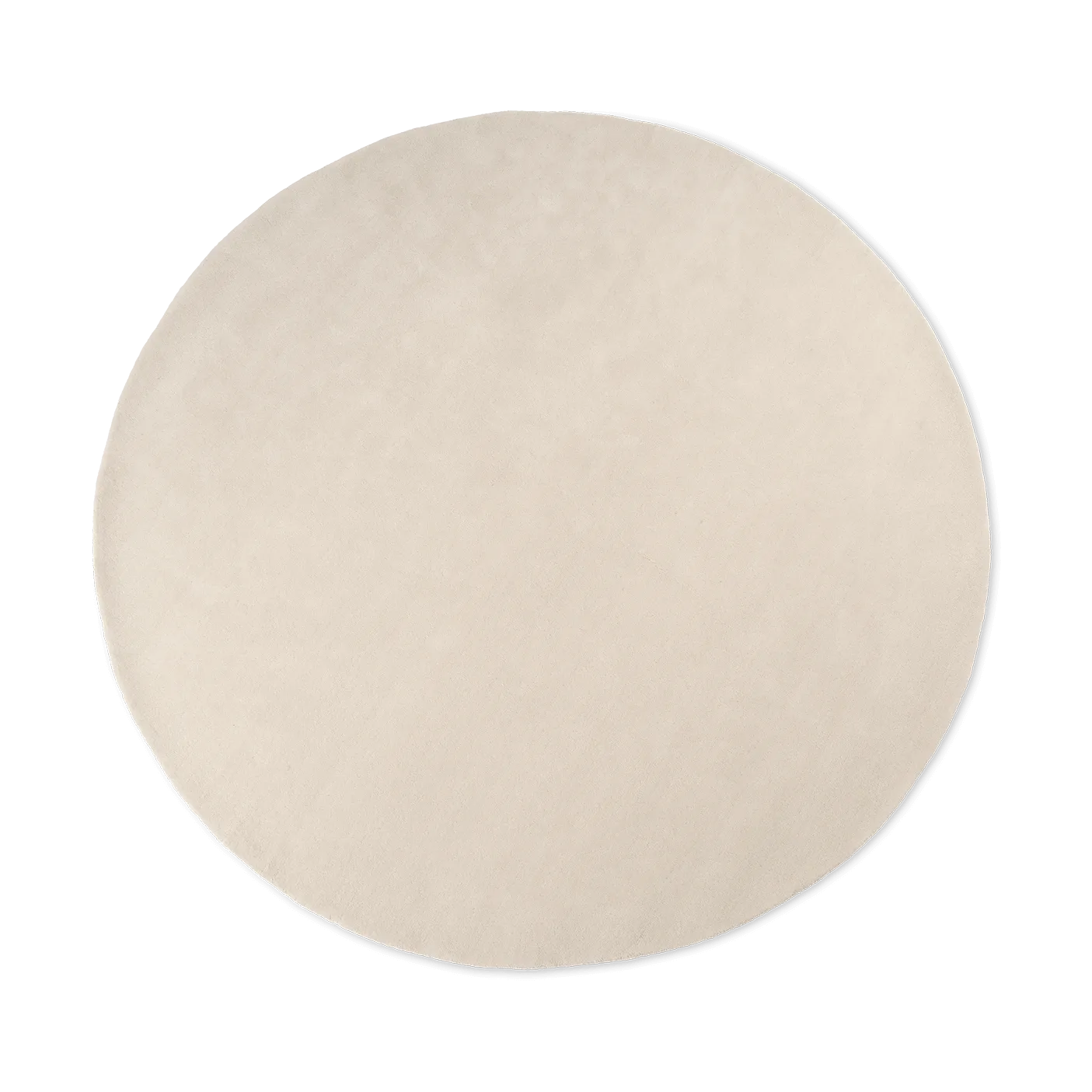 Stille tuftet tæppe rund, Off-white Ø240 cm Ferm Living