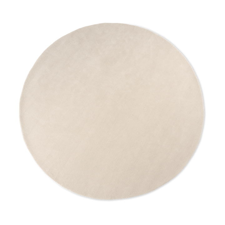 Stille tuftet tæppe rund - Off-white Ø240 cm - Ferm LIVING
