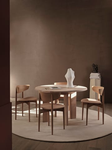Stille tuftet tæppe rund - Off-white Ø240 cm - Ferm Living
