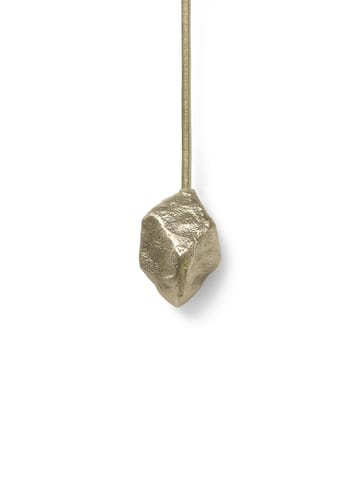 Stone christmas tree lysestage - Brass - Ferm LIVING