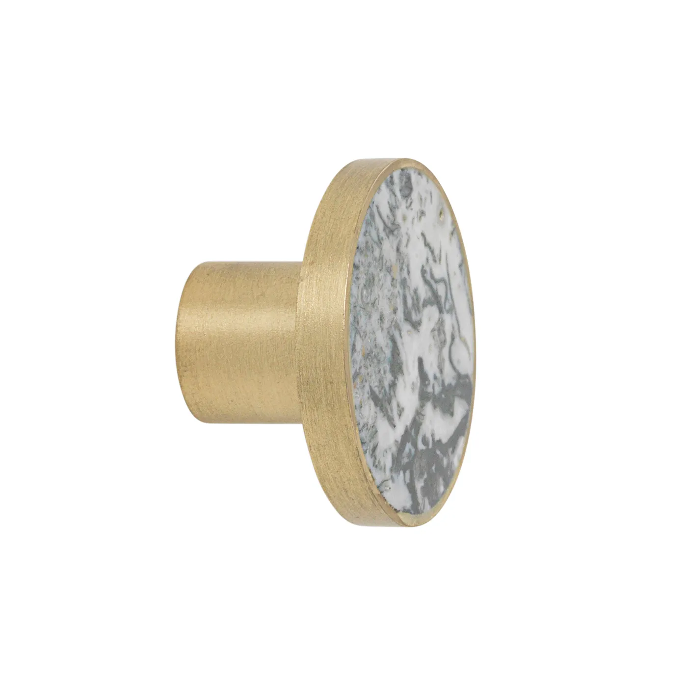 Stone krog stor, Agate moss/Messing Ferm Living