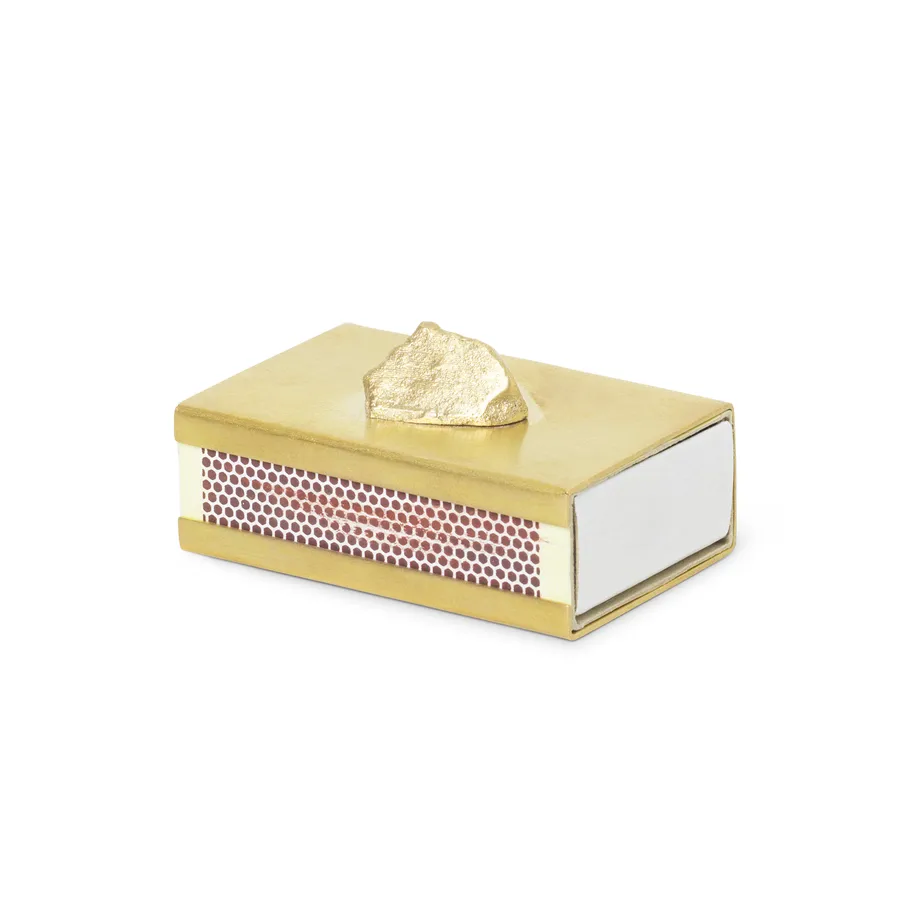 Stone tændstiketuier, Messing Ferm Living