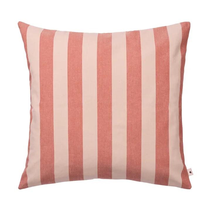 Strand outdoor pudebetræk 50x50 cm - Burnt ochre-parchme - Ferm Living