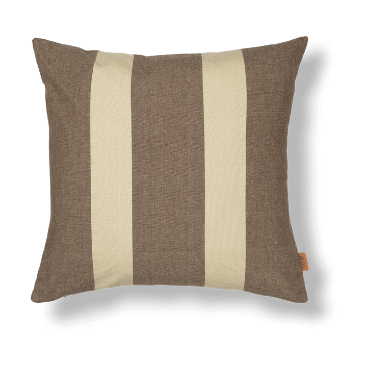 Strand outdoor pudebetræk 50x50 cm - Carob brown-parchment - Ferm Living