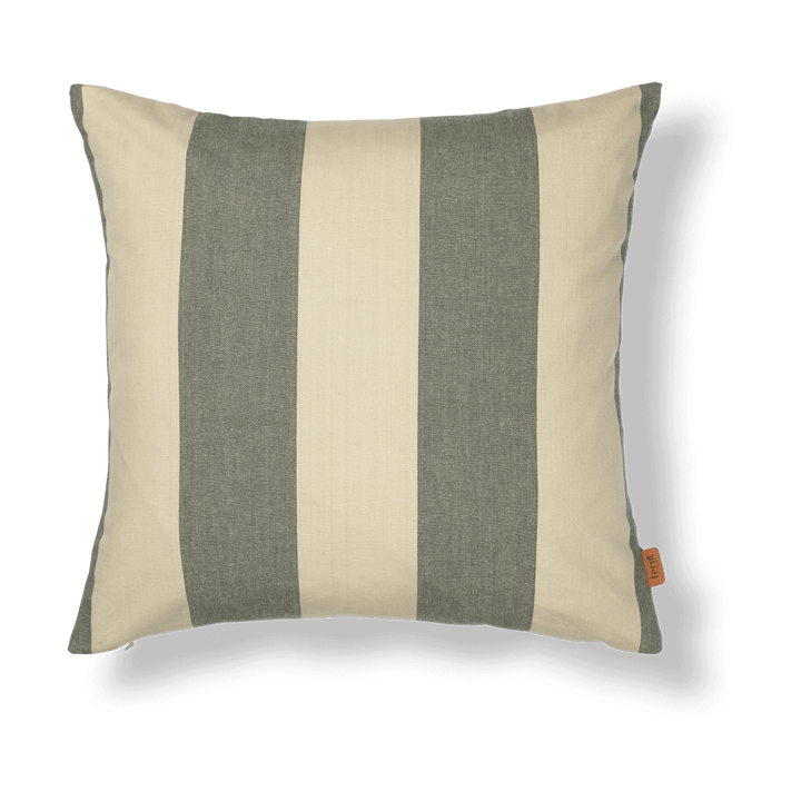Strand outdoor pudebetræk 50x50 cm - Dark lichen-parchment - Ferm Living
