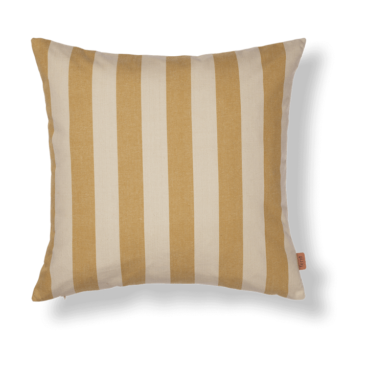 Strand outdoor pudebetræk 50x50 cm - Warm yellow-parchment - Ferm Living