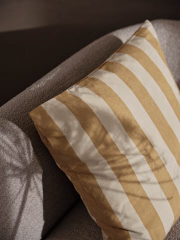 Strand outdoor pudebetræk 50x50 cm - Warm yellow-parchment - Ferm Living