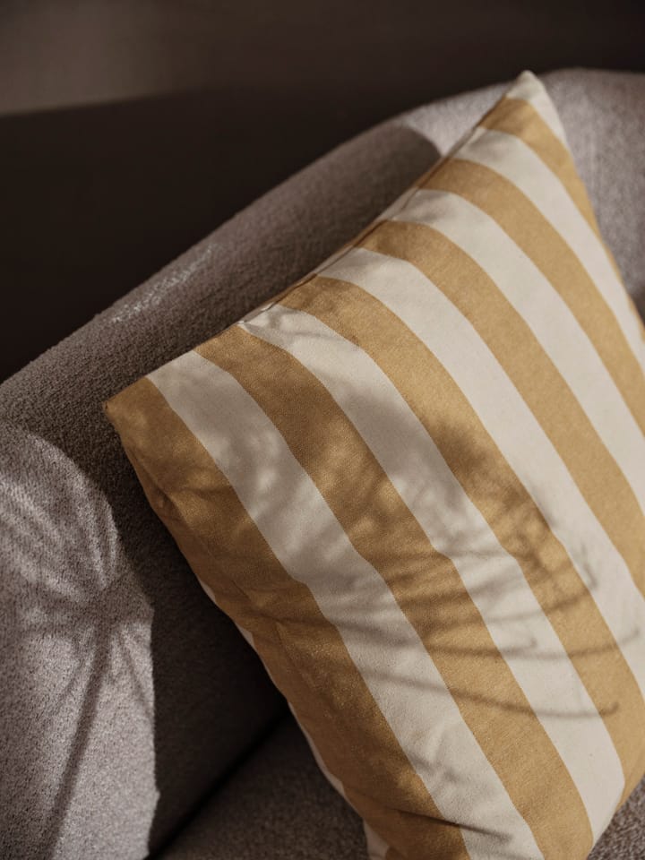 Strand outdoor pudebetræk 50x50 cm, Warm yellow-parchment Ferm Living