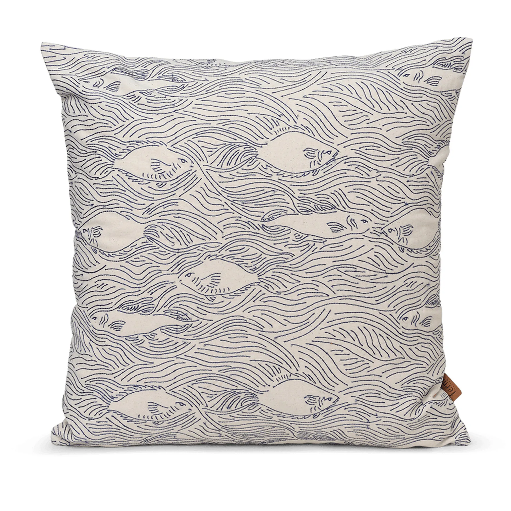 Stream pude 50x50 cm, Off white Ferm Living