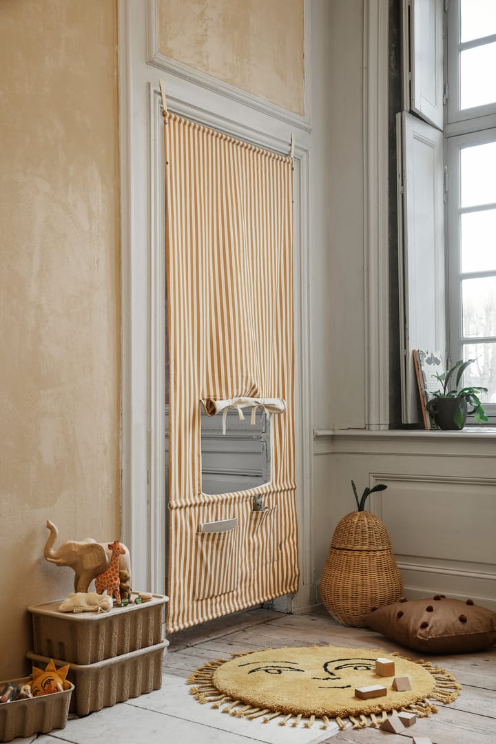 Sun tæppe Ø70 cm, Yellow Ferm Living