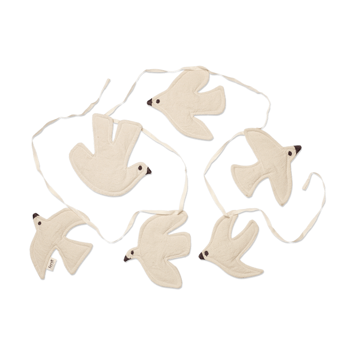 Swif bird guirlande 220 cm - Undyed - Ferm Living