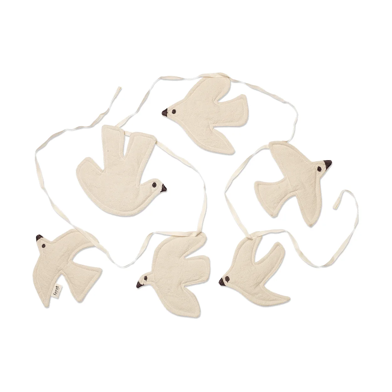 Ferm Living Swif bird guirlande 220 cm Undyed