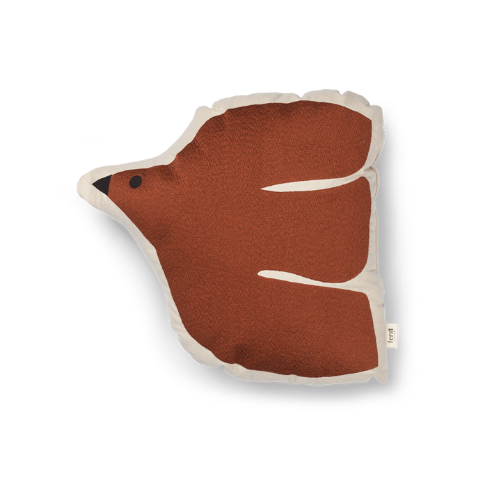 Swif bird pude 40x40 cm - Baked Clay - Ferm LIVING