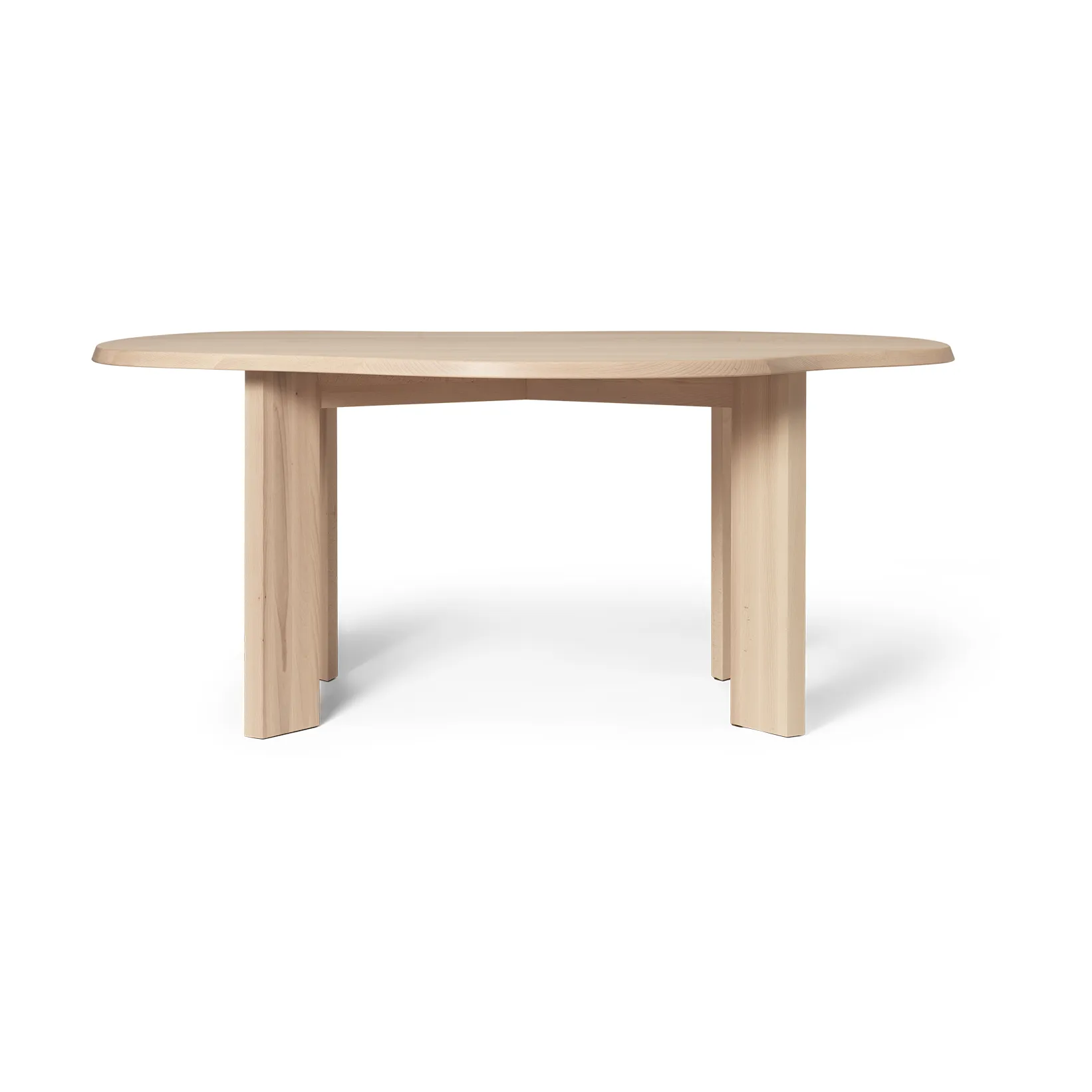 Tarn skrivebord 90x170 cm, White oiled beech Ferm Living