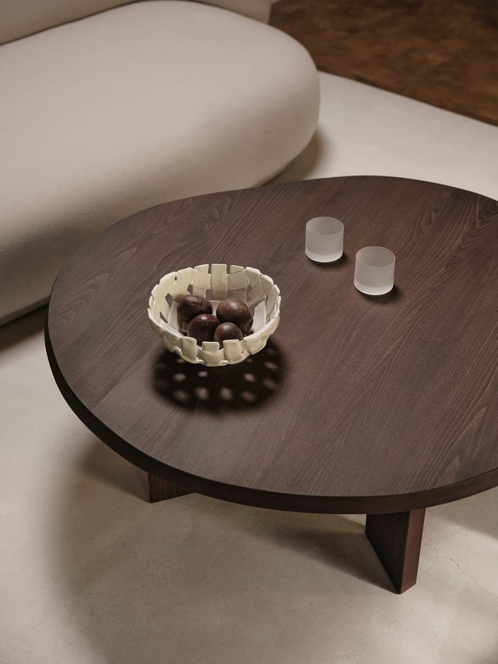Tarn sofabord 107,6x108,1 cm, Dark stained beech Ferm Living