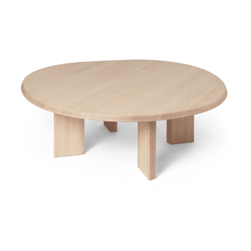 Tarn sofabord 107,6x108,1 cm - White oiled beech - Ferm Living