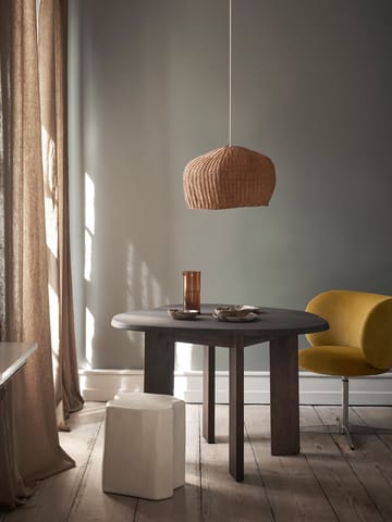 Tarn spisebord 104,6x113,5 cm - Dark Stained Beech - Ferm Living