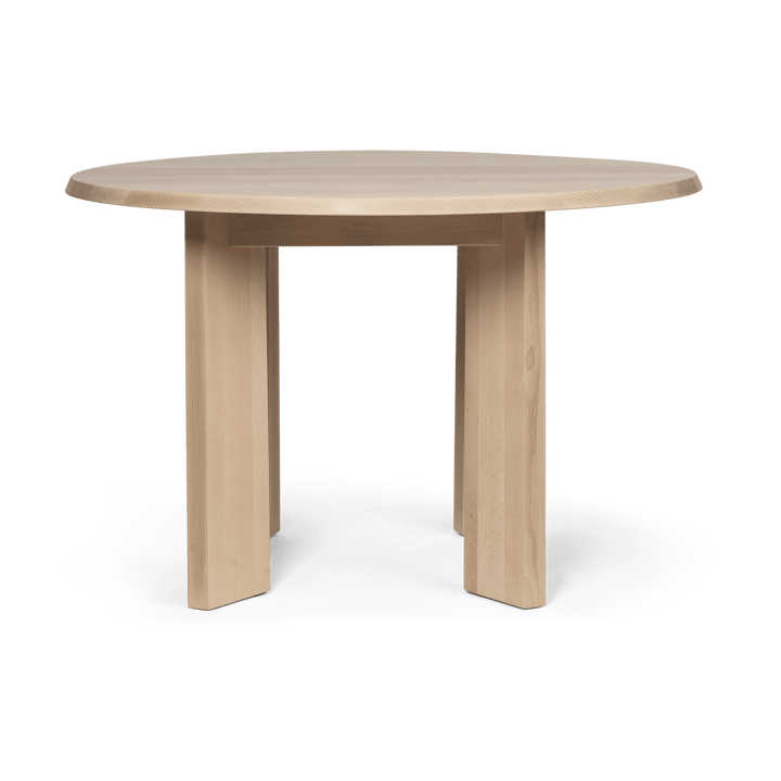 Tarn spisebord 104,6x113,5 cm - White Oiled Beech - Ferm LIVING