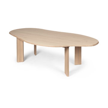 Tarn spisebord 118,5x220 cm - White Oiled Beech - Ferm Living