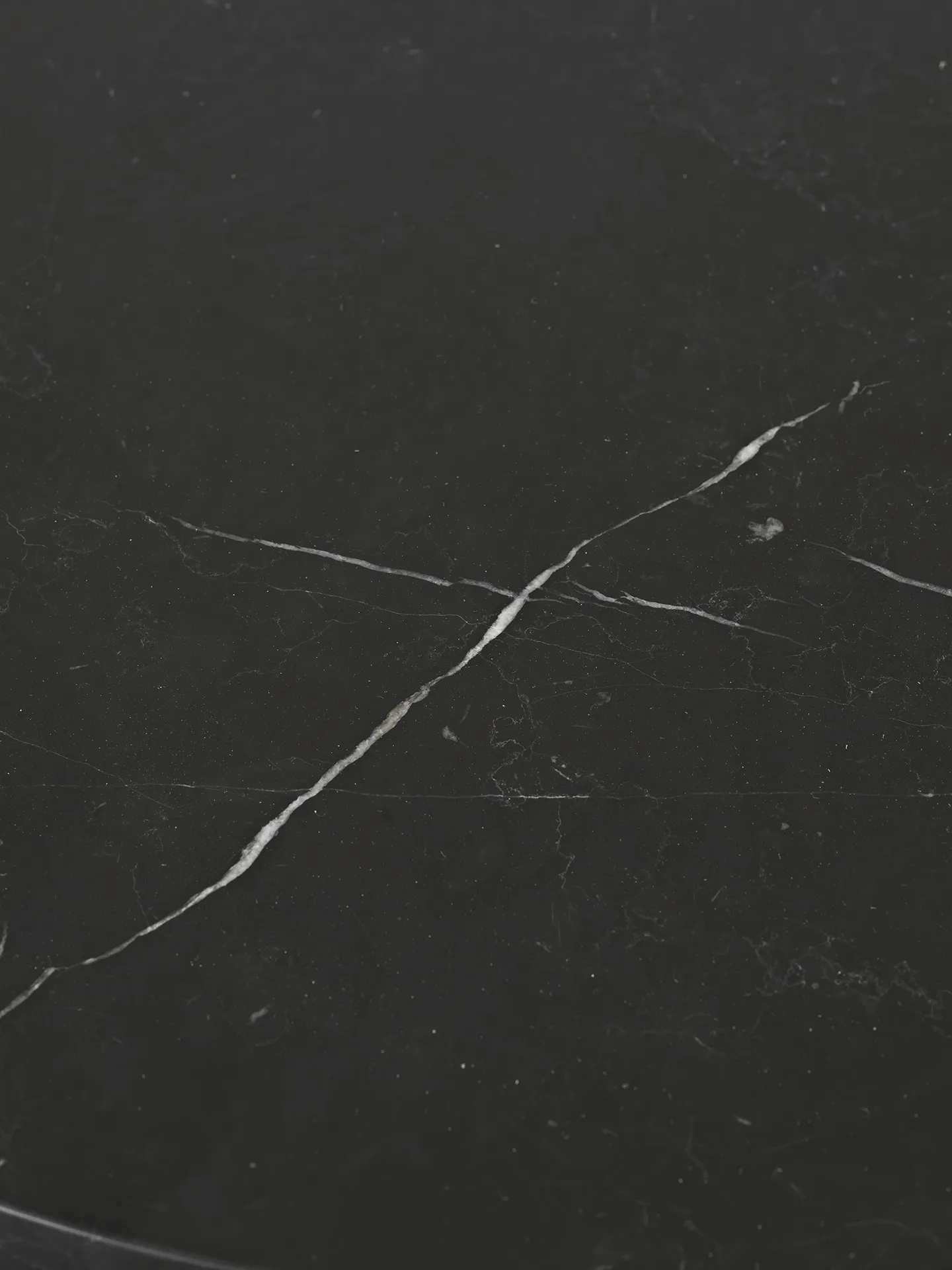 Taula sofabord Ø67x35 cm, Black Ferm Living