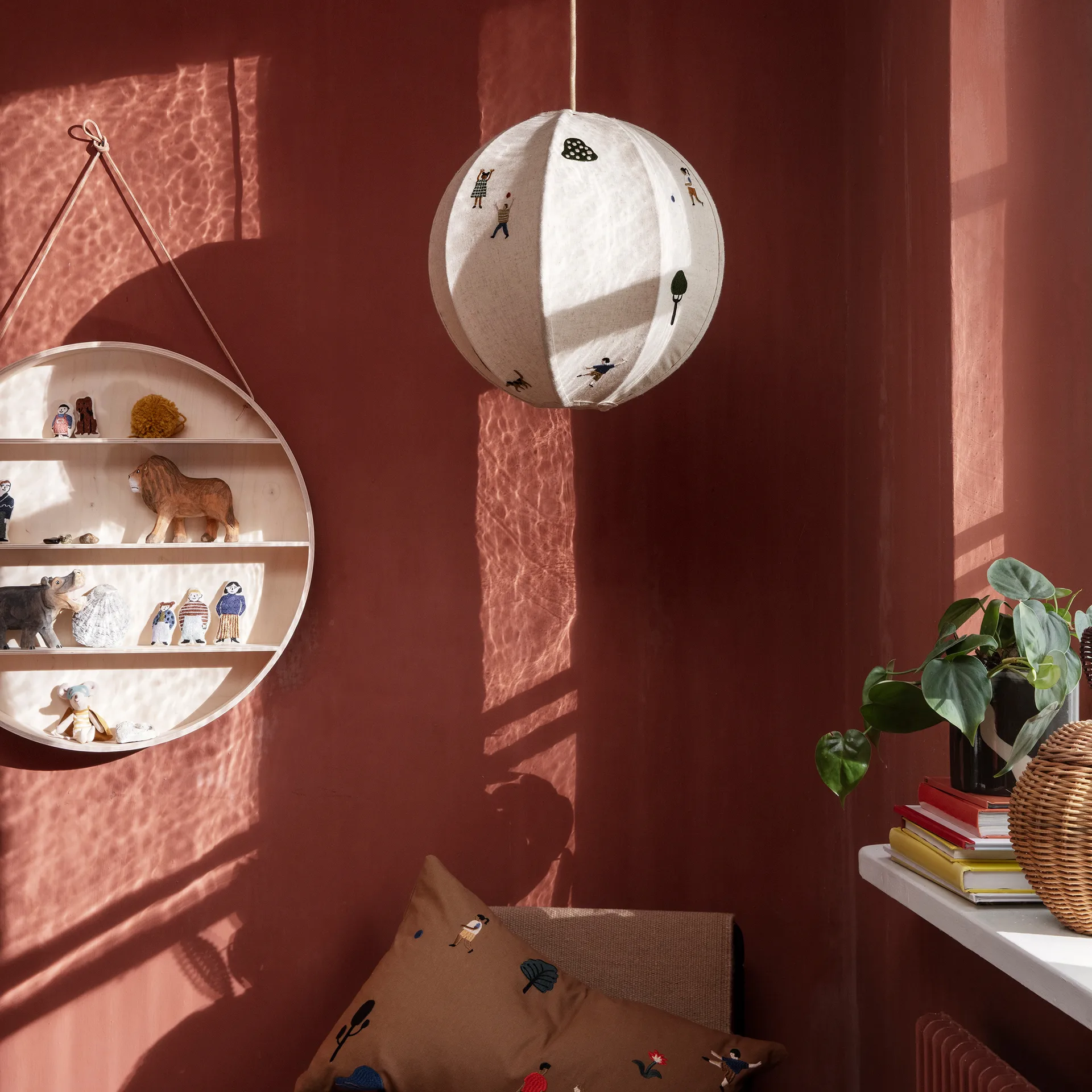 The Park lampeskærm Ø35 cm, Multi Ferm Living