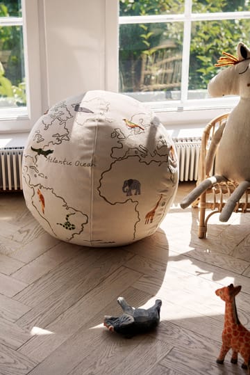 The world siddepuf - Offwhite - Ferm Living