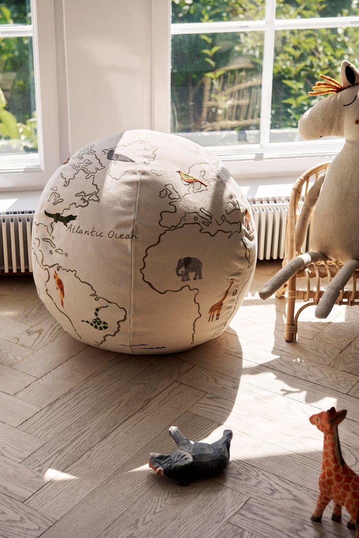 The world siddepuf, Offwhite Ferm Living