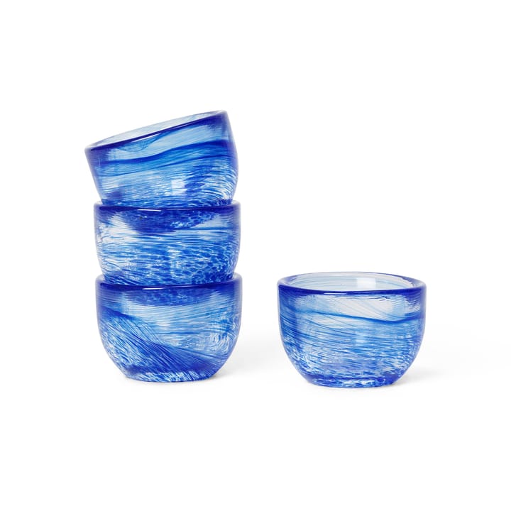 Tinta æggebæger 4-pak Ø4,8 cm, Blue Ferm Living
