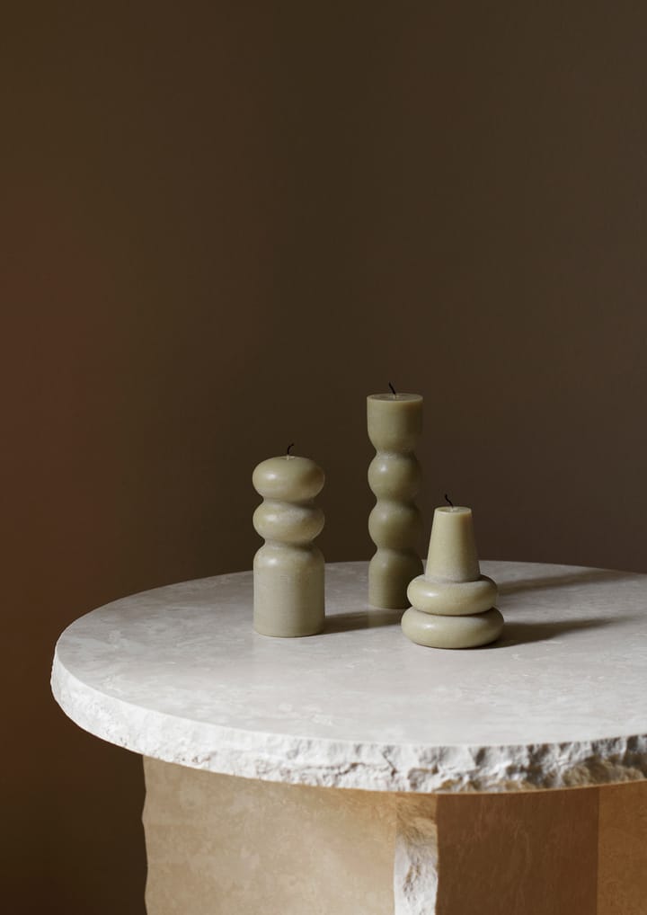 Torno lys 3-pak Ø4 cm, Sand Ferm Living