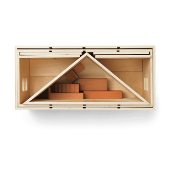 Toro foldbart dukkehus - Natural - Ferm Living