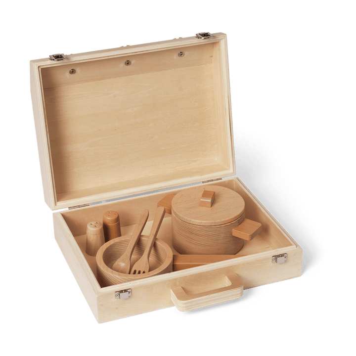 Toro Suitcase Kitchen kogesæt til børn, Natural Ferm Living