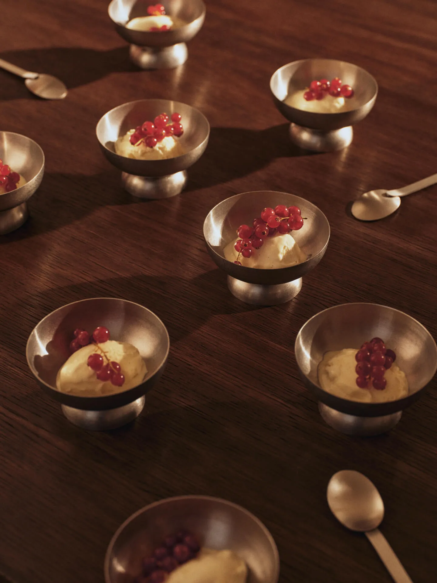 Tumbled glasskål, Rustfrit stål Ferm Living