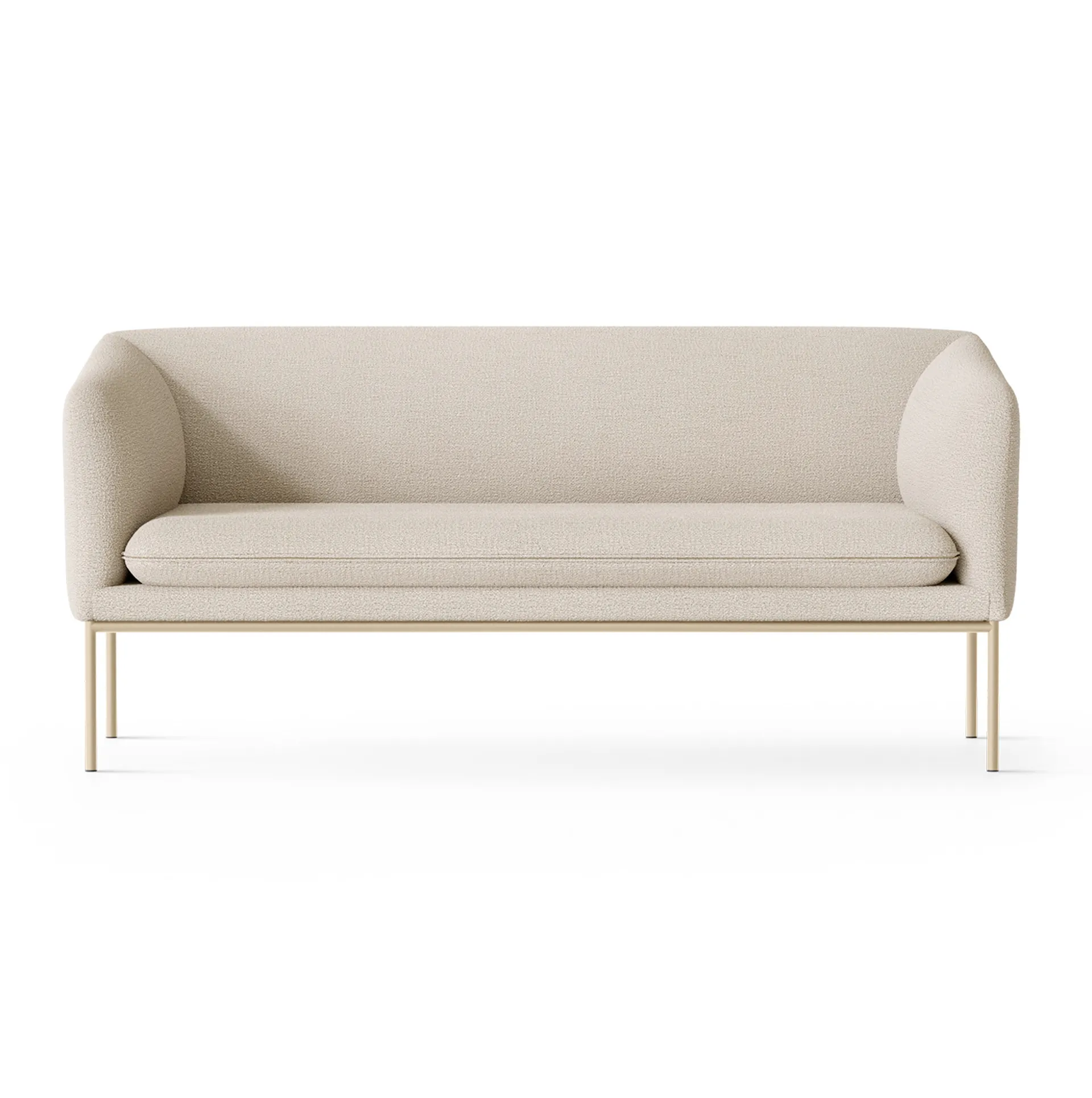 Turn 2-personers sofa, Cashmere bouclé offwhite Ferm Living