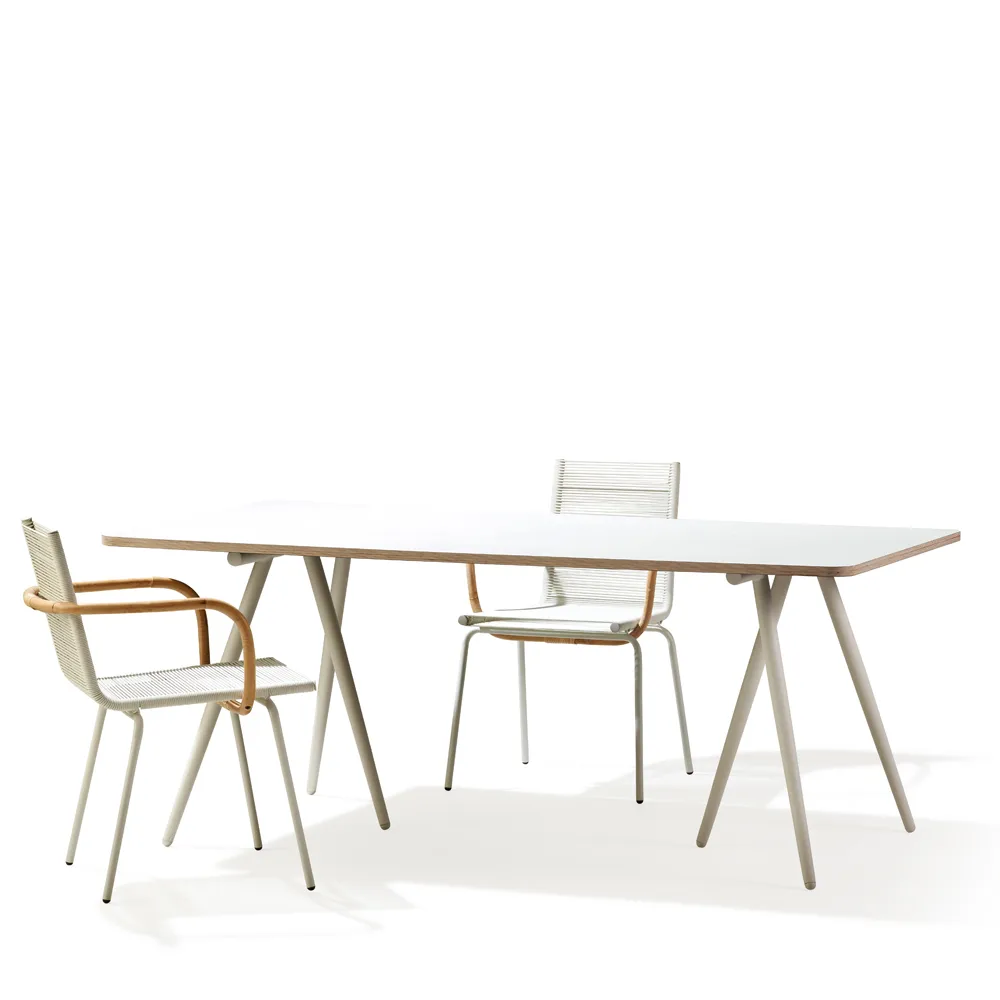 Turn daybed, stof Fiord by kvadrat dark grey, sort stel Ferm Living