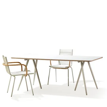 Turn daybed - stof Fiord by kvadrat dark grey, sort stel - Ferm Living