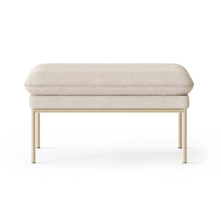 Turn pouf siddepuf - Cashmere bouclé offwhite - ferm LIVING