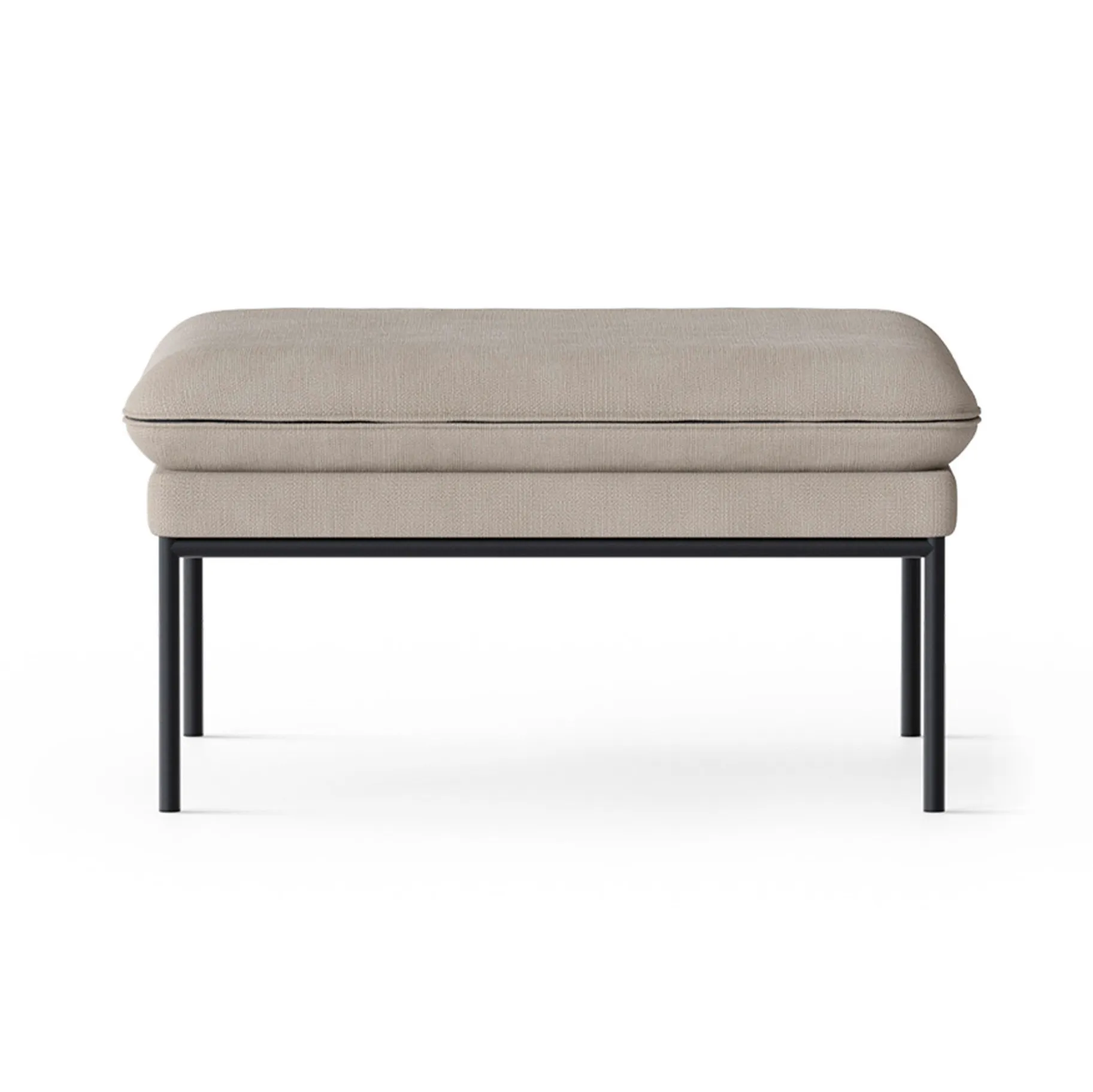 Turn pouf siddepuf, Cotton linen natural Ferm Living